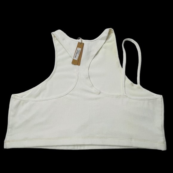 SKIMS Soft Lounge Cut Out Racerback Bralette Marble 4X - Picture 2 of 9